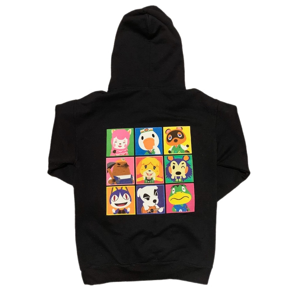 Animal Crossing Character Roster Men's Small Hoodie
